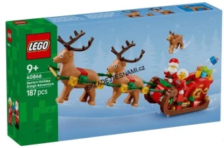 40866 LEGO SANTA A VÁNOČNÍ DOBRODRUŽSTVÍ